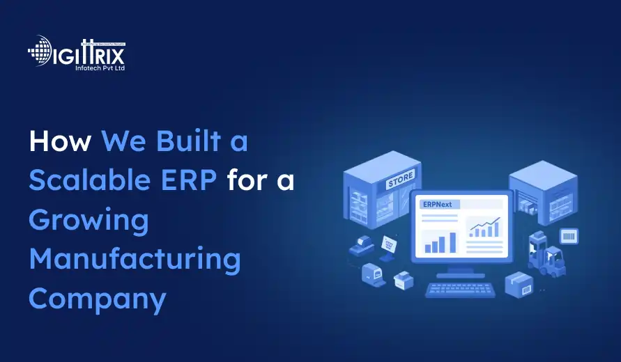 How We Built a Scalable ERP Software for a Growing Manufacturing Company