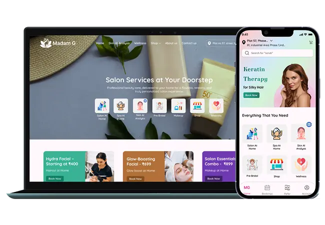 cleaning app Development android and iOS