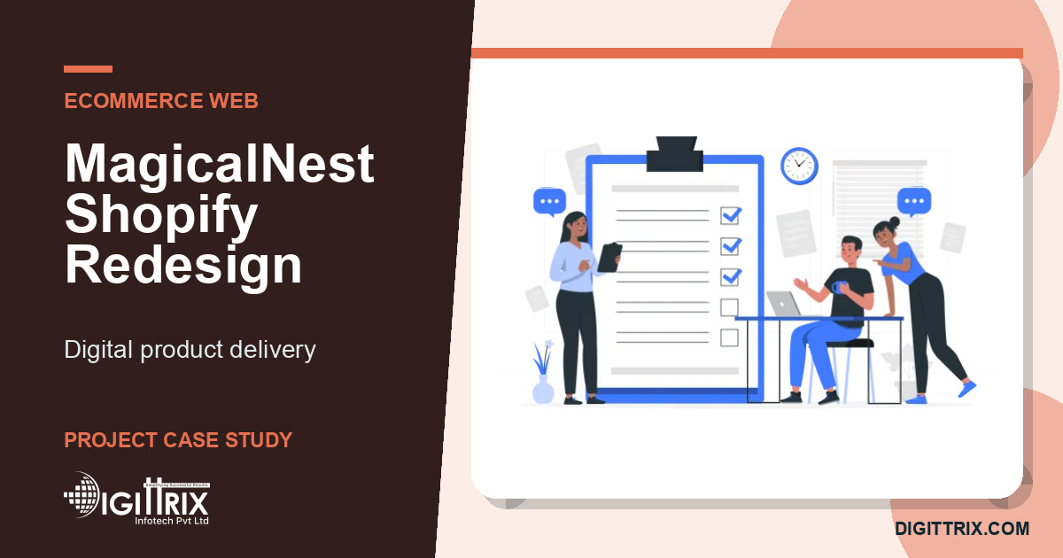 MagicalNest Shopify storefront redesign case study