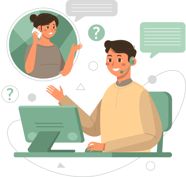 Contact Digittrix team illustration