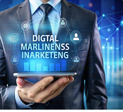 Beauty professional using a mobile application to manage salon services