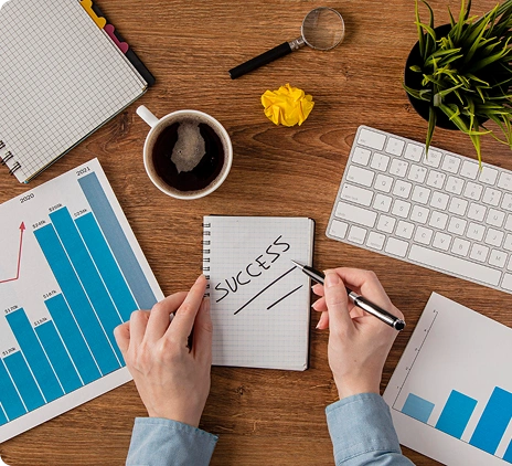 Illustration of website results and growth for New Zealand businesses