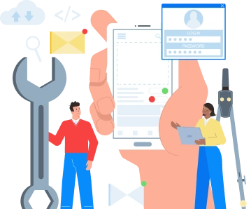 On-demand mobile app consultation banner
