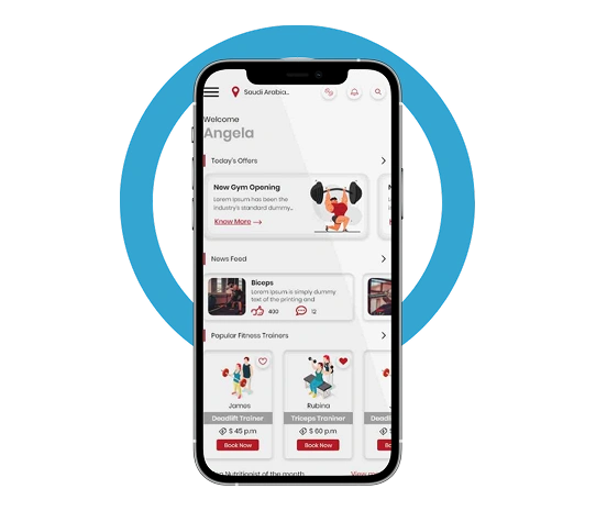 Fitness coaching mobile app