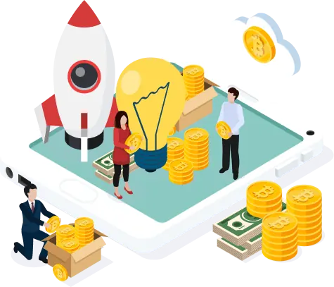 Illustration of planning and building a minimum viable product