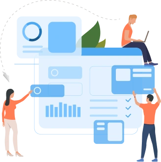 Website development partnership illustration for businesses in New Zealand